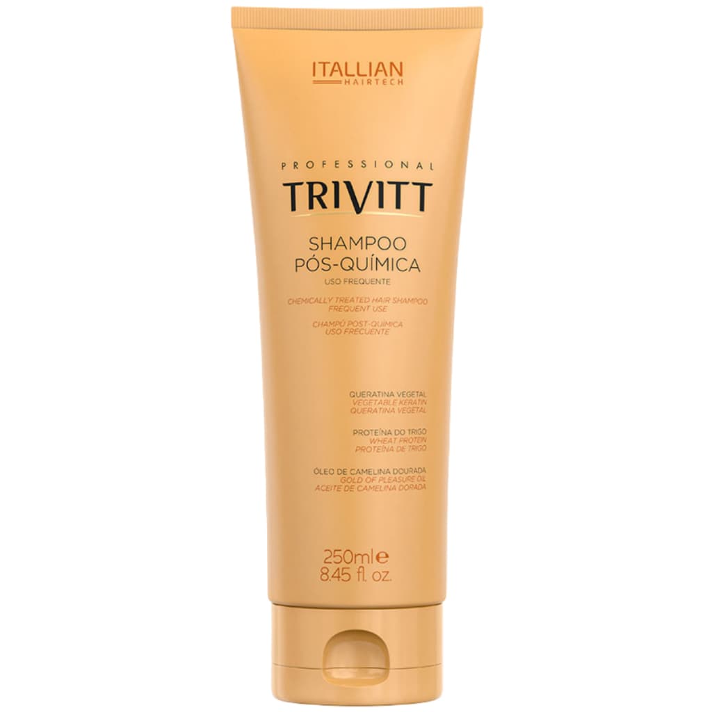 Shampoo Pós-química Itallian Trivitt Uso Frequente 250 Ml