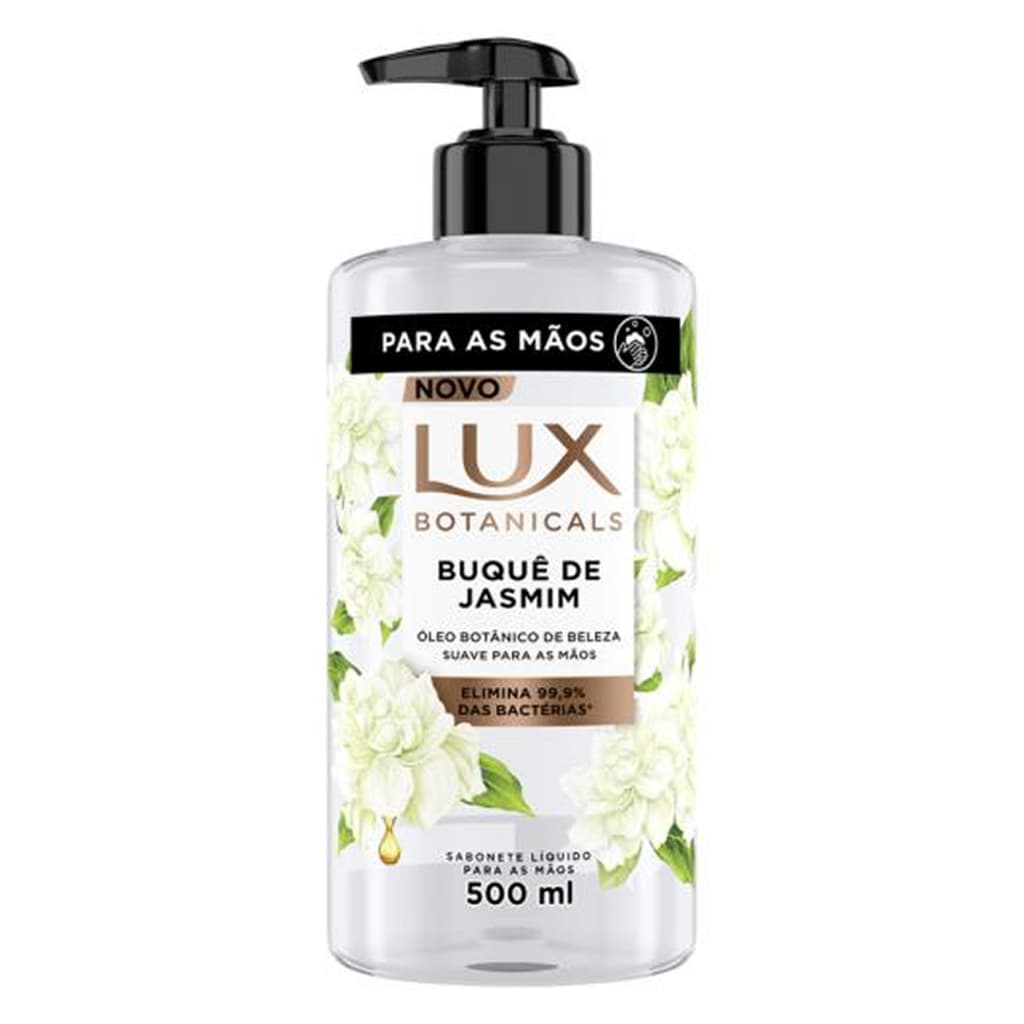 Sabonete Líquido Lux Botanicals Buquê de Jasmim 500ml