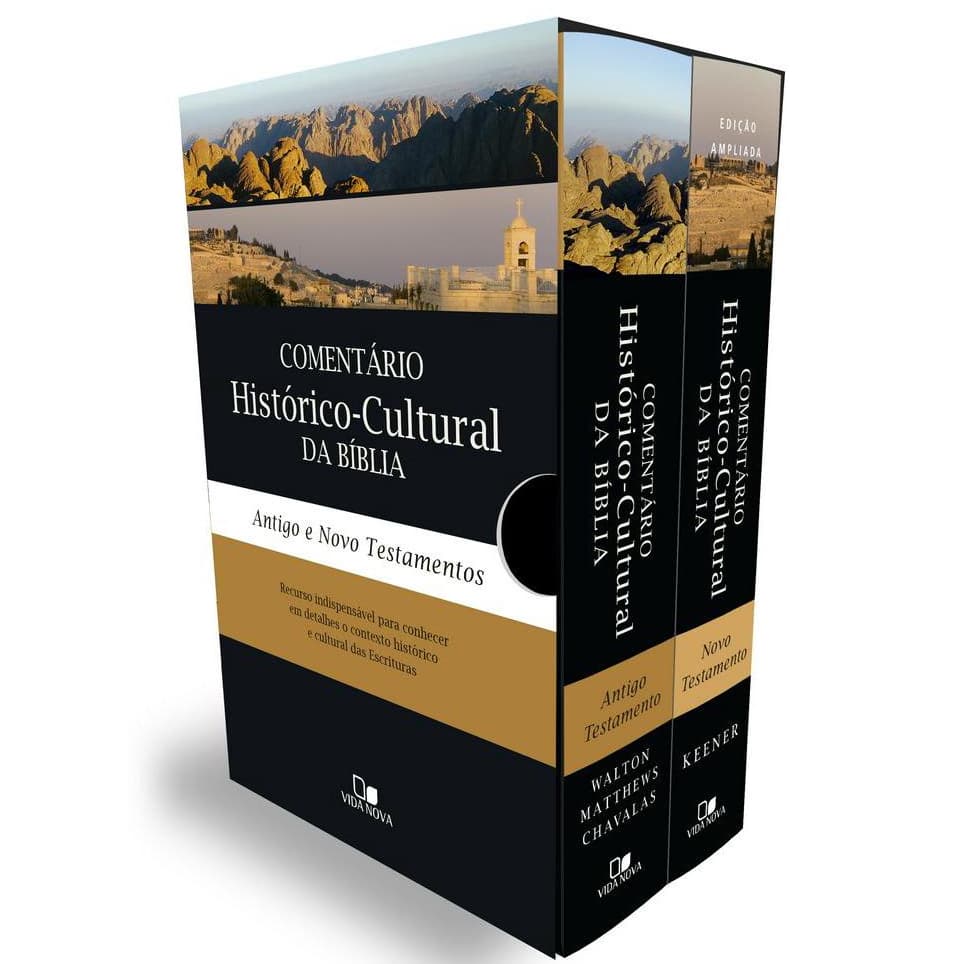 Box Comentário Histórico cultural da Bíblia at e Nt