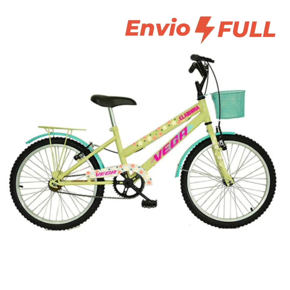 Bicicleta Aro 20 Infantil Feminina VEGA Clarinha Bike Menina