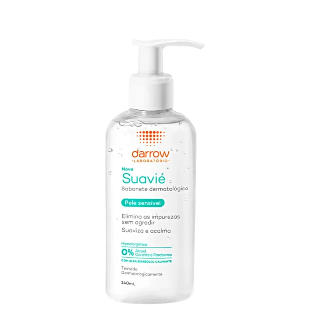 Sabonete Líquido Dermatológico Suavié Pele Sensível Com 140ml
