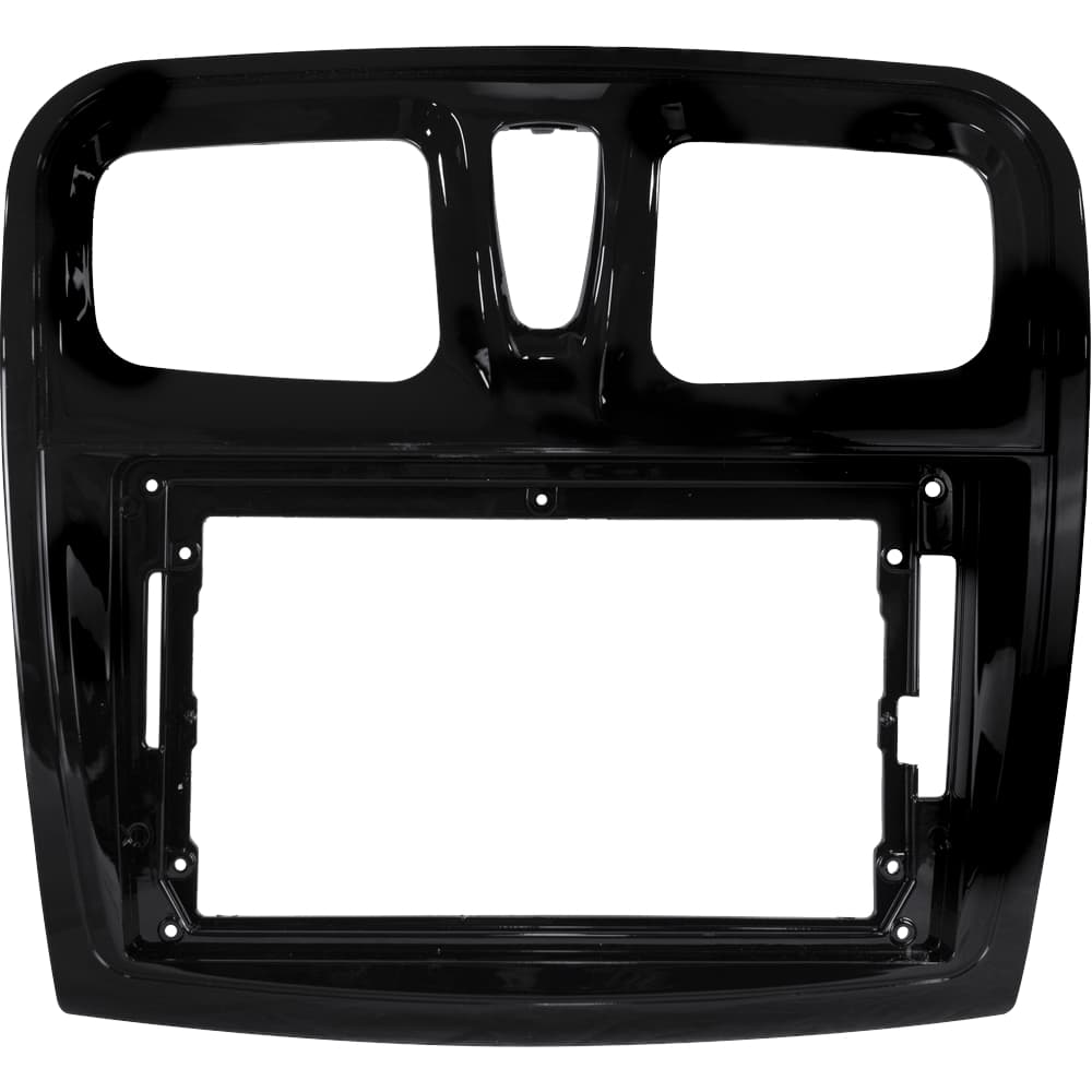 Moldura 9" Sandero e Logan 2015 A 2024 Painel Multimídia 2din
