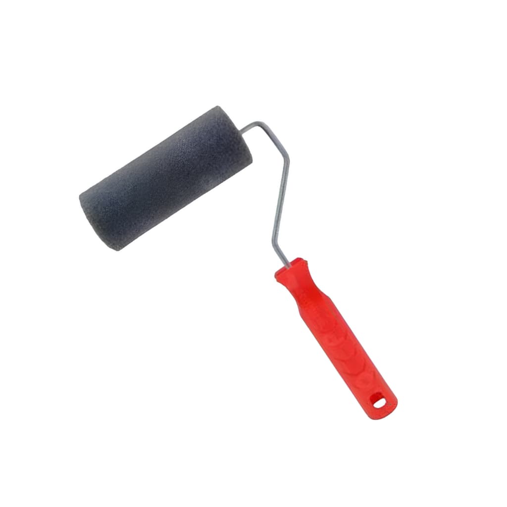 Rolo De Espuma Poliester Cinza 9cm Com Cabo 430-09 Roma