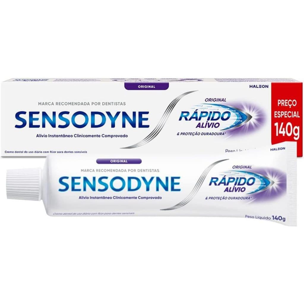 Creme Dental Sensodyne Rápido Alívio 140g