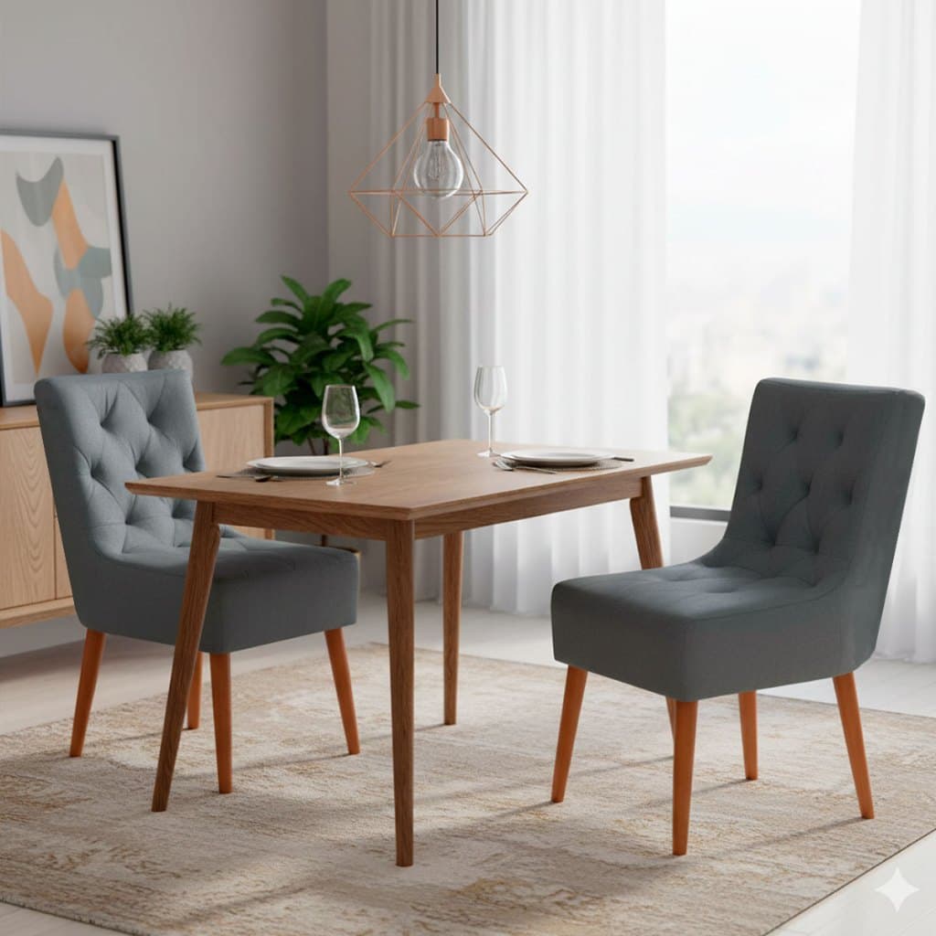 Kit 02 Cadeiras P/ Sala de Jantar Penteadeira Pés Palito Suede Cores, Poltrona Para Escritório Sala