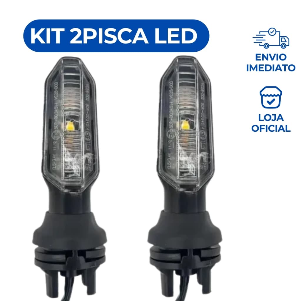 Kit 2 Piscas Seta led Cb Twister Titan 150 Cg Titan 160 Fan 160