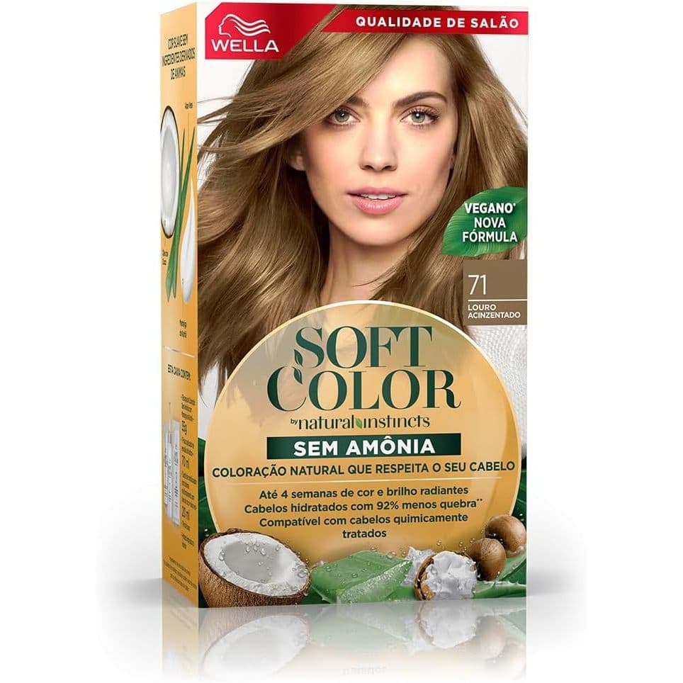 Tinta De Cabelo Soft Color Louro Acinzentado 71