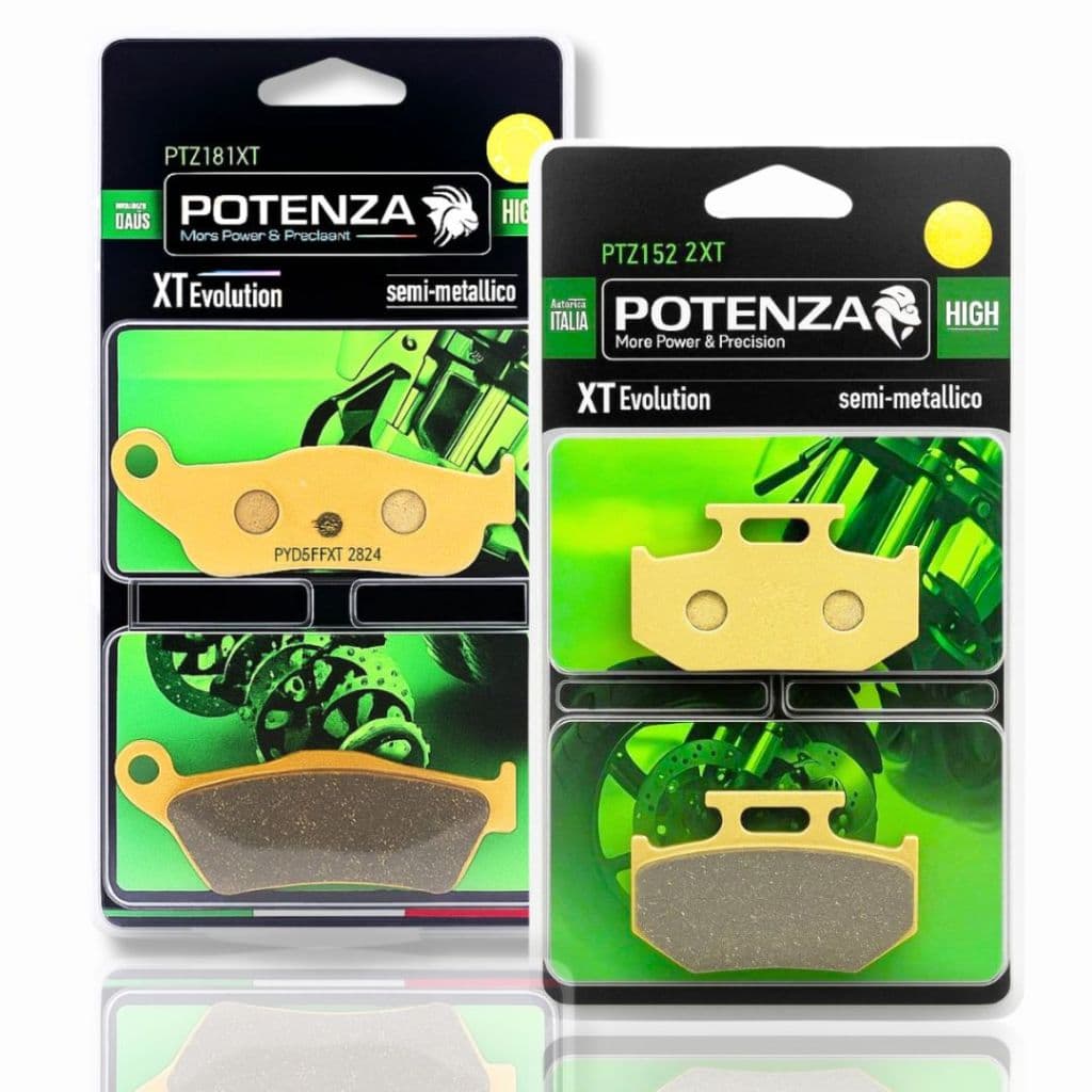 Kit Pastilhas de Freio Fz15 150 Abs / Yzf R15 Potenza (Semimetálica)