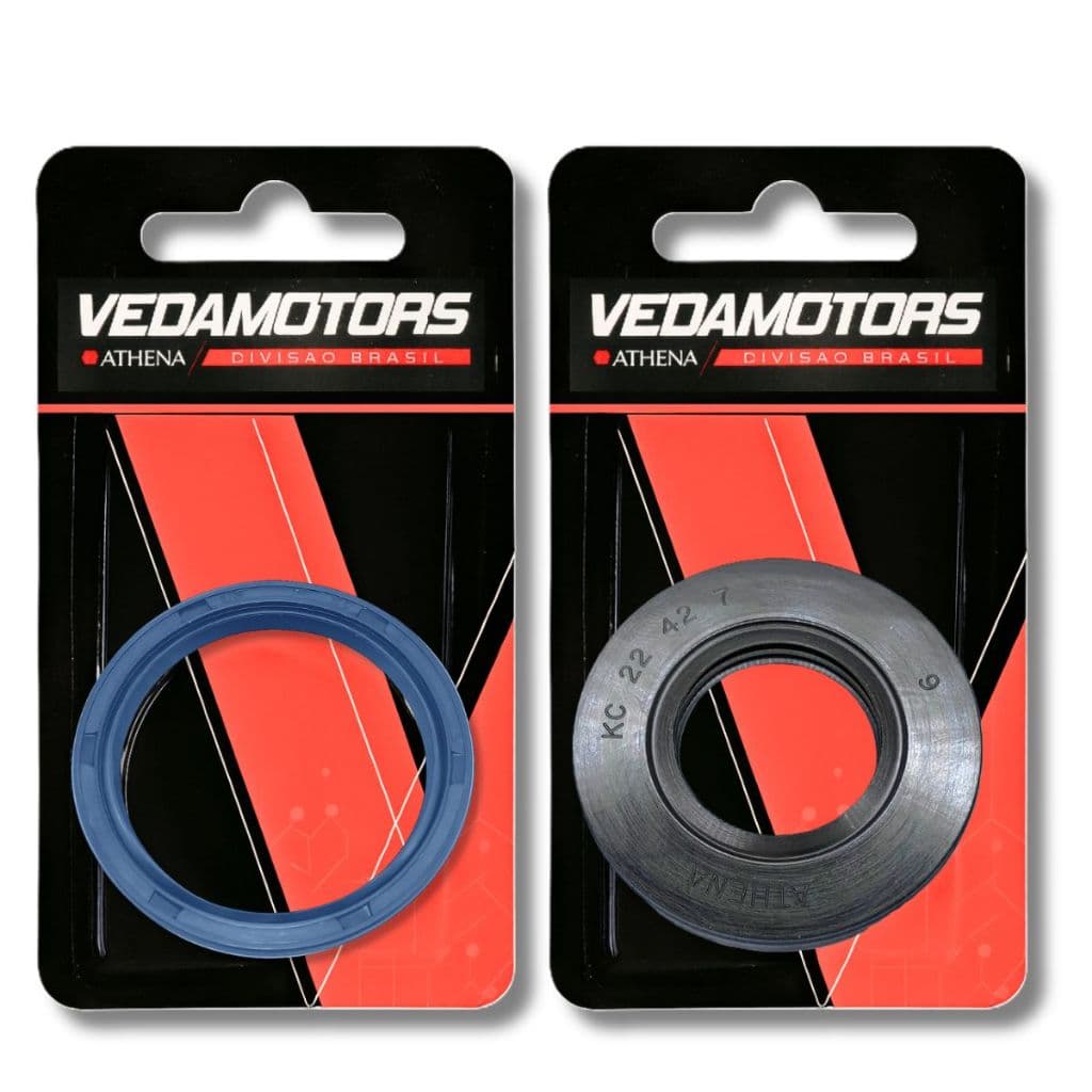 Par Retentores da Roda Dianteira Cbx 250 Twister 2001-2008 Vedamotors