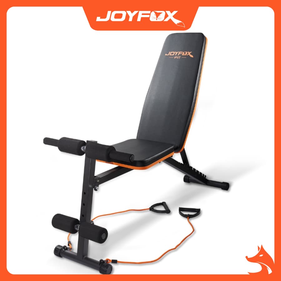 Banco Regulável 3 Em 1 Para Exercícios Incluindo Tirar Corda Ajustável Ginásio Doméstico Joyfox