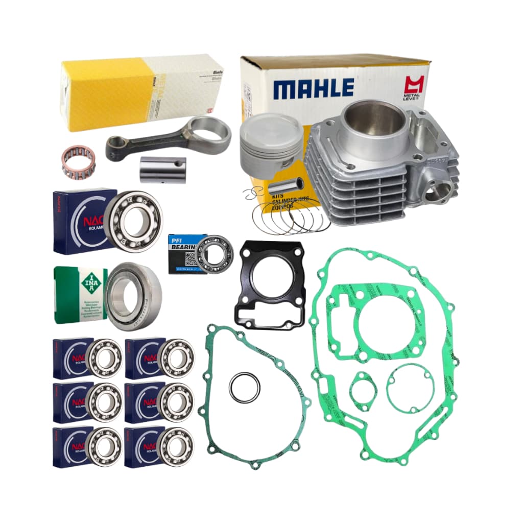 Kit Cilindro Motor Metal Leve CG 150 Fan 150 Titan 150 Juntas Biela Rolamentos