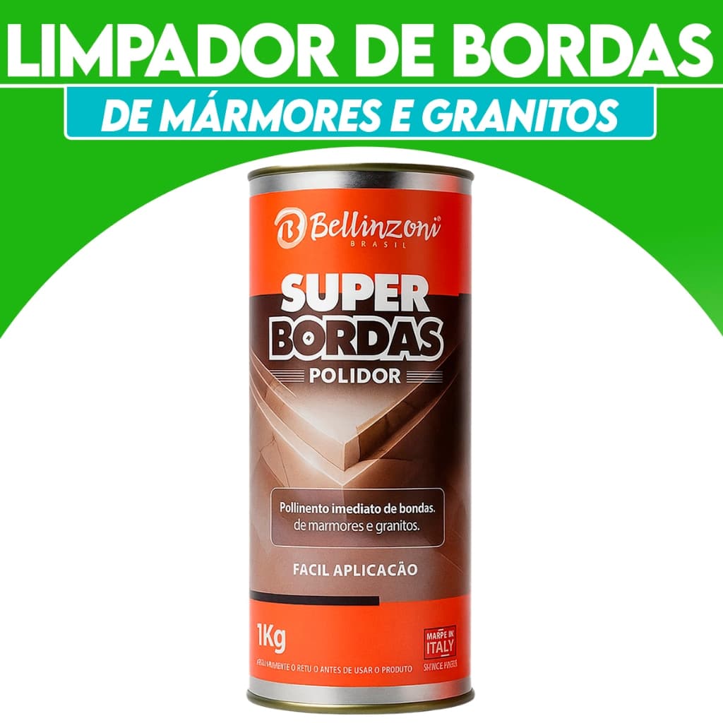 Polimento Imediato De Bordas de Mármores e Granitos Bellinzoni Super Bordas 900ml