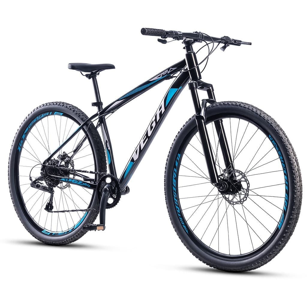 Bicicleta Aro 29 VEGA 12v Freio Hidráulico K7 Suspensão com Trava no Ombro