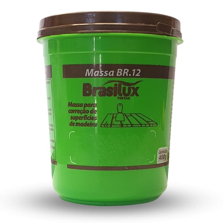 Massa Para Calafetar Madeira Mogno Imbuia Branco 300g Luztol Profissional Alta Qualidade - BRASILUX