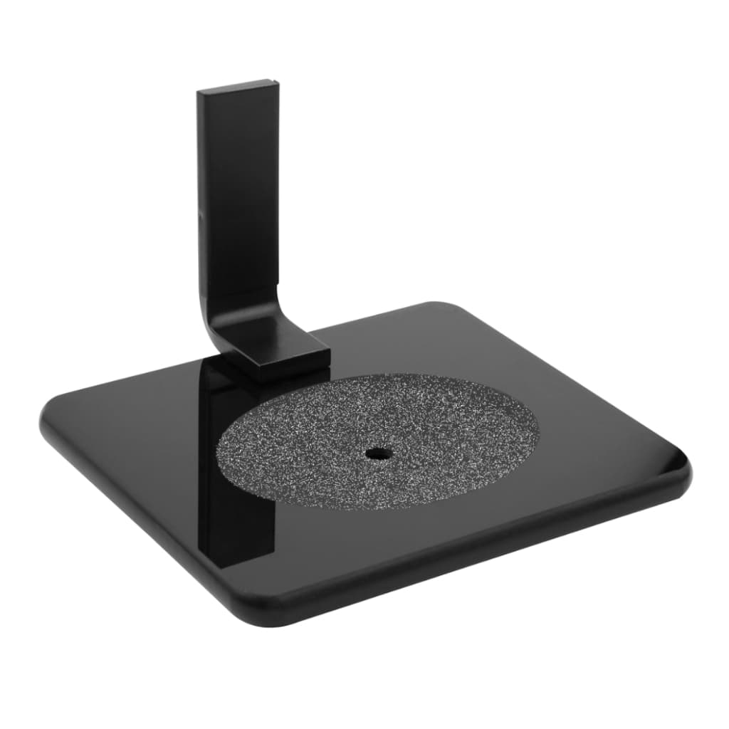 Saboneteira de Vidro Quadrada Preta Fumê Exclusiva Super Luxo  Não Descasca
