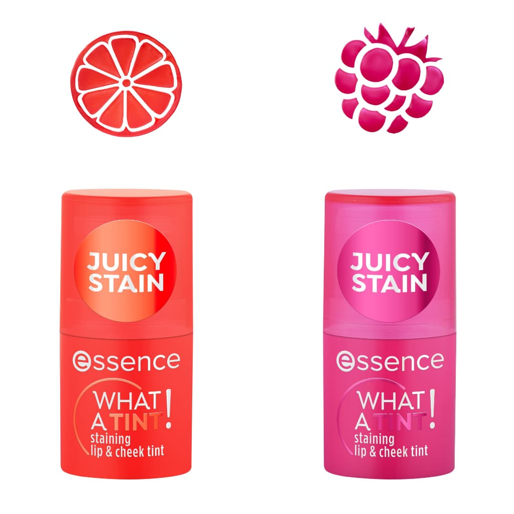 Balm Tint para lábios e maçãs do rosto WHAT A TINT! essence
