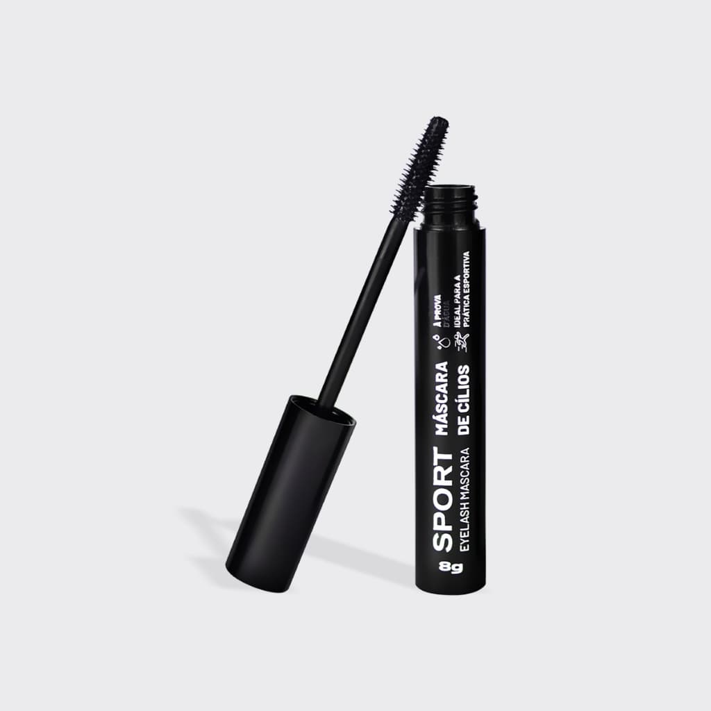 Rímel Máscara de Cílios Sport Eyelash preta 8g Lançamento A Prova de Água