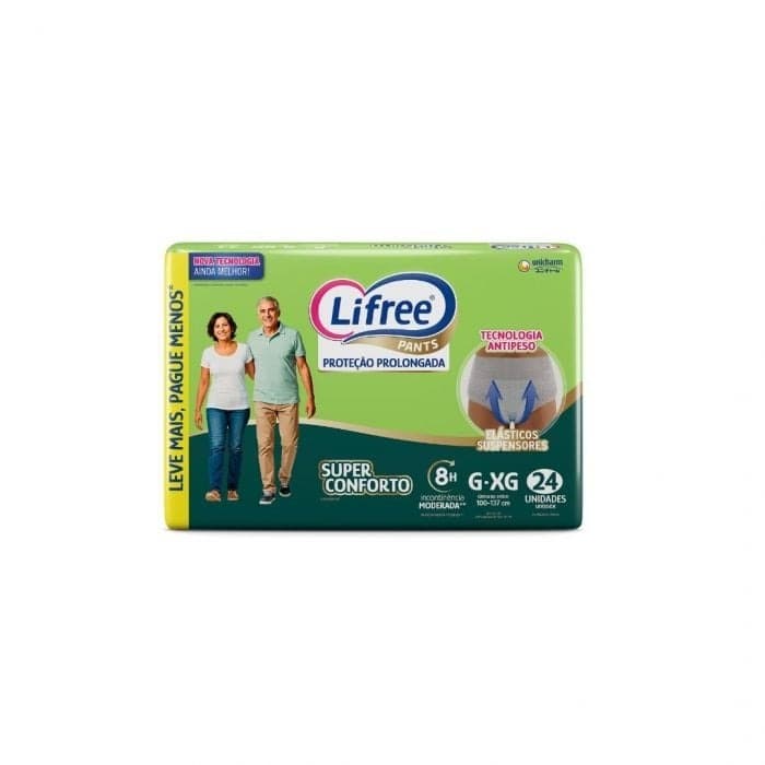 Lifree Fralda-Calça S Conforto Hiper G/Xg24