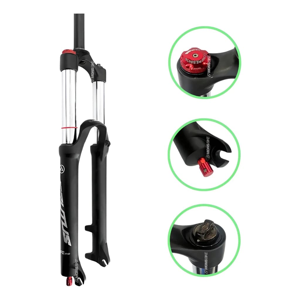 Suspensão Garfo Aro 26 Mtb Absolute Brutus Fr Pro 150mm