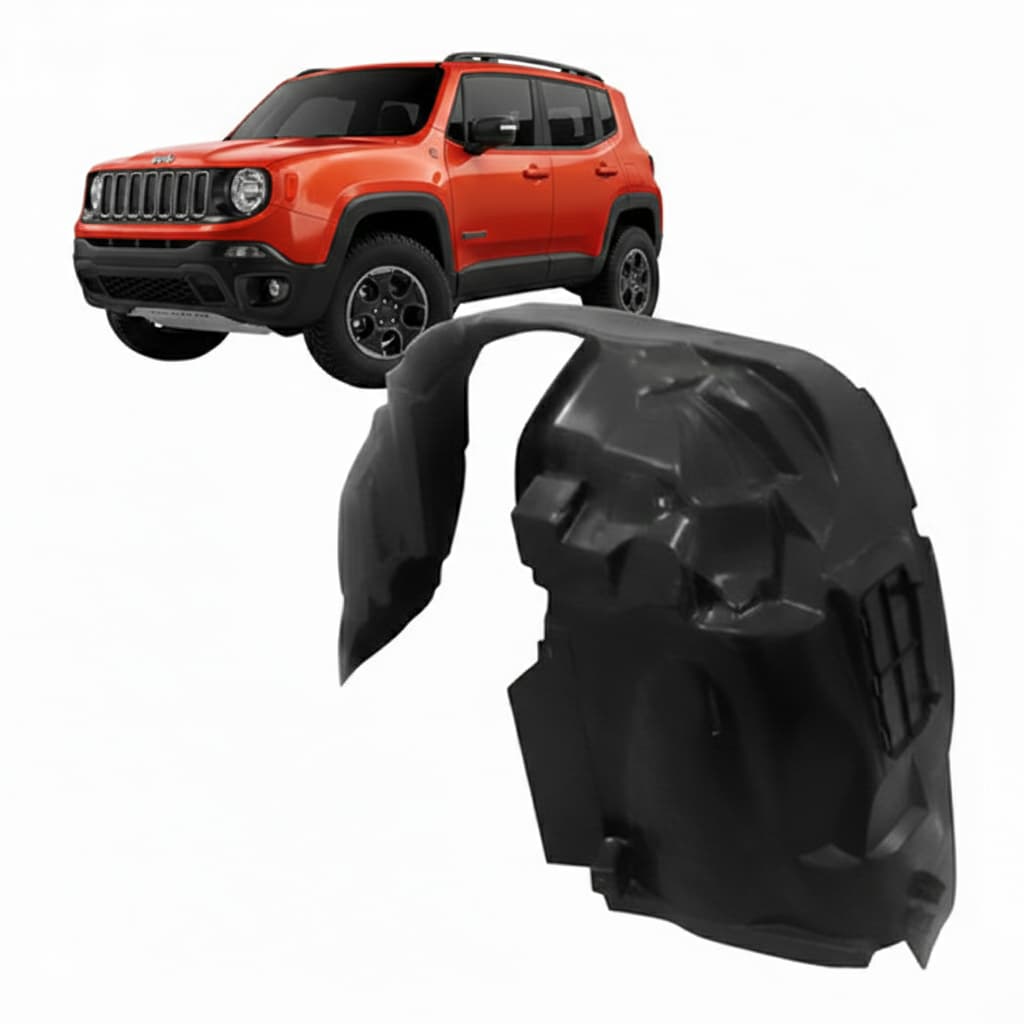 Parabarro Dianteiro Jeep Renegade 2015 2016 2017 2018 2019 2020 2021 2022 2023 2024 Lameiro