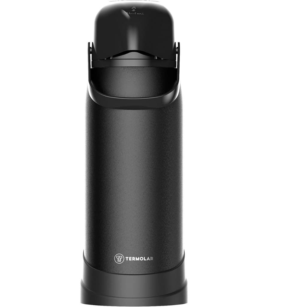 Garrafa Térmica R-evolution 1,9 L 100% Inox Alta Resistência Preto