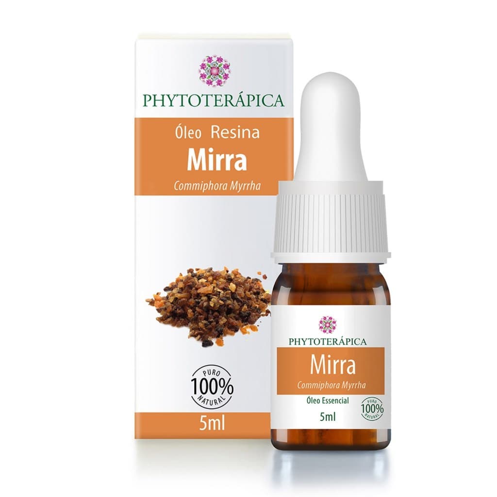 Óleo Resina de Mirra - Extrato 100% natural - 5ml
