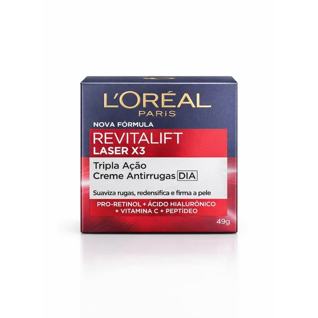 Revitalift Laser X3 Dia Creme Antirrugas Dia Loréal Paris 49g