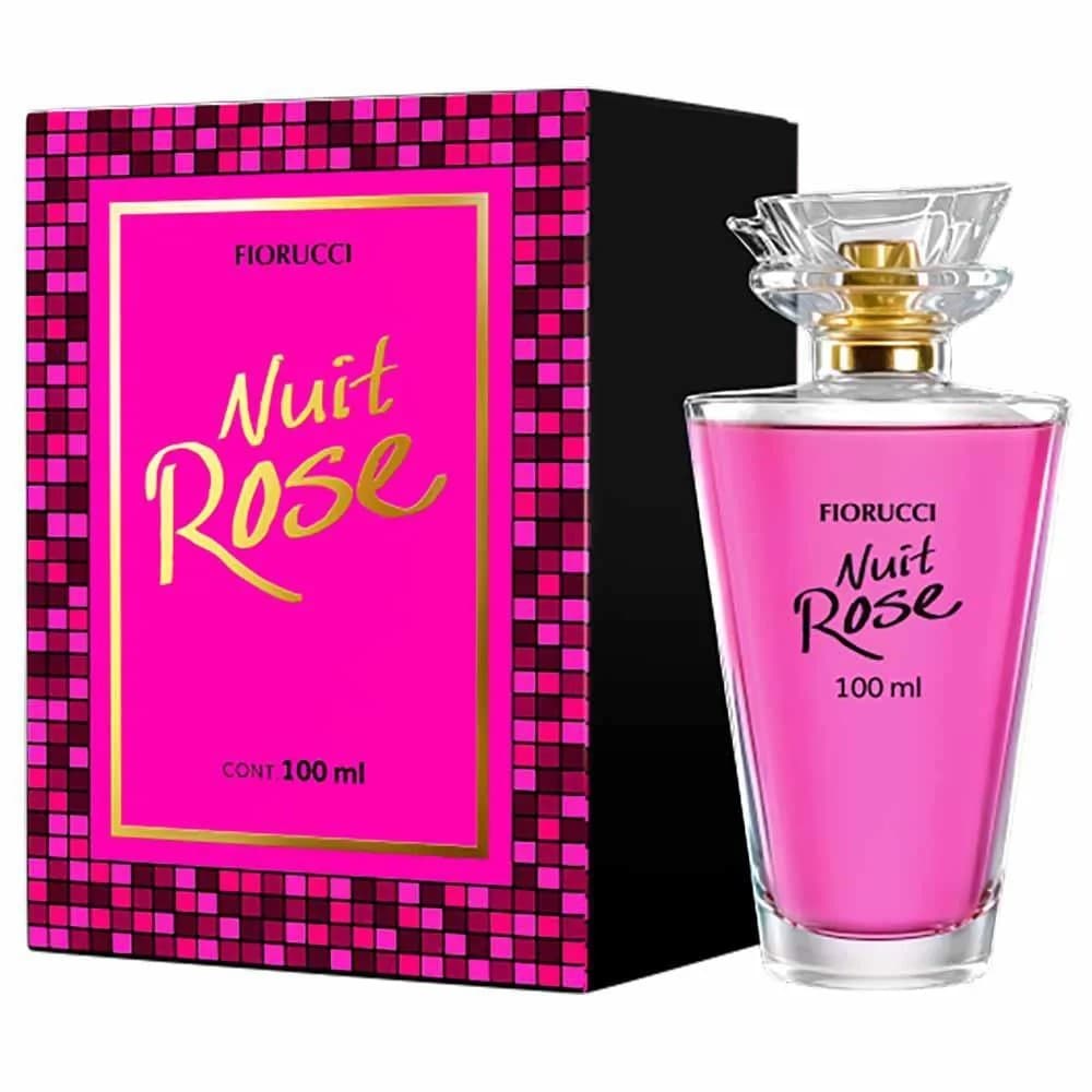 Perfume Deo Colonia Nuit Rose 100ml Fiorucci