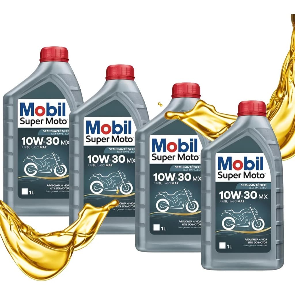 Óleo Mobil 10w30 Semissintético 4 Litros