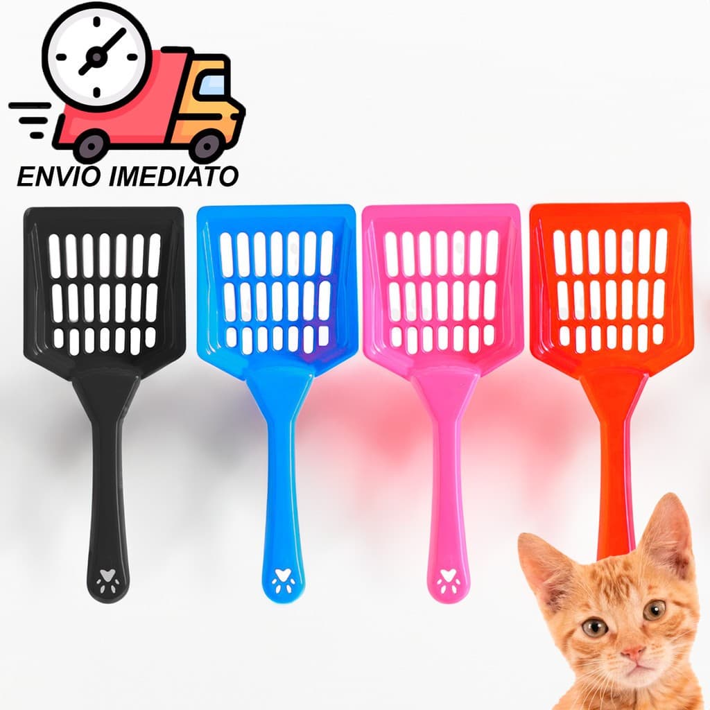 Pazinha Coletora Para Fezes Gato Cachorro Pá Higiênica Para Caixa De Areia Gato