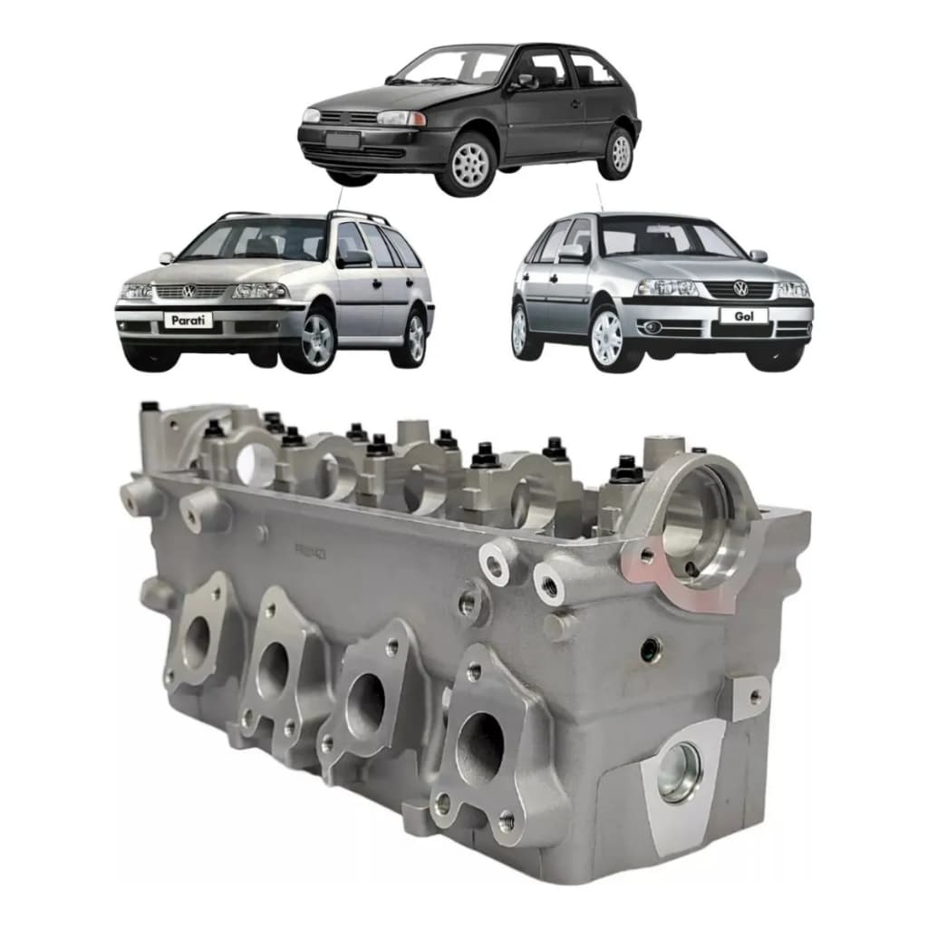 Cabeçote Novo Motor Mi At Gol G1 G2 G3 Parati 1.0 8v 1997 1998 1999 2000 2001