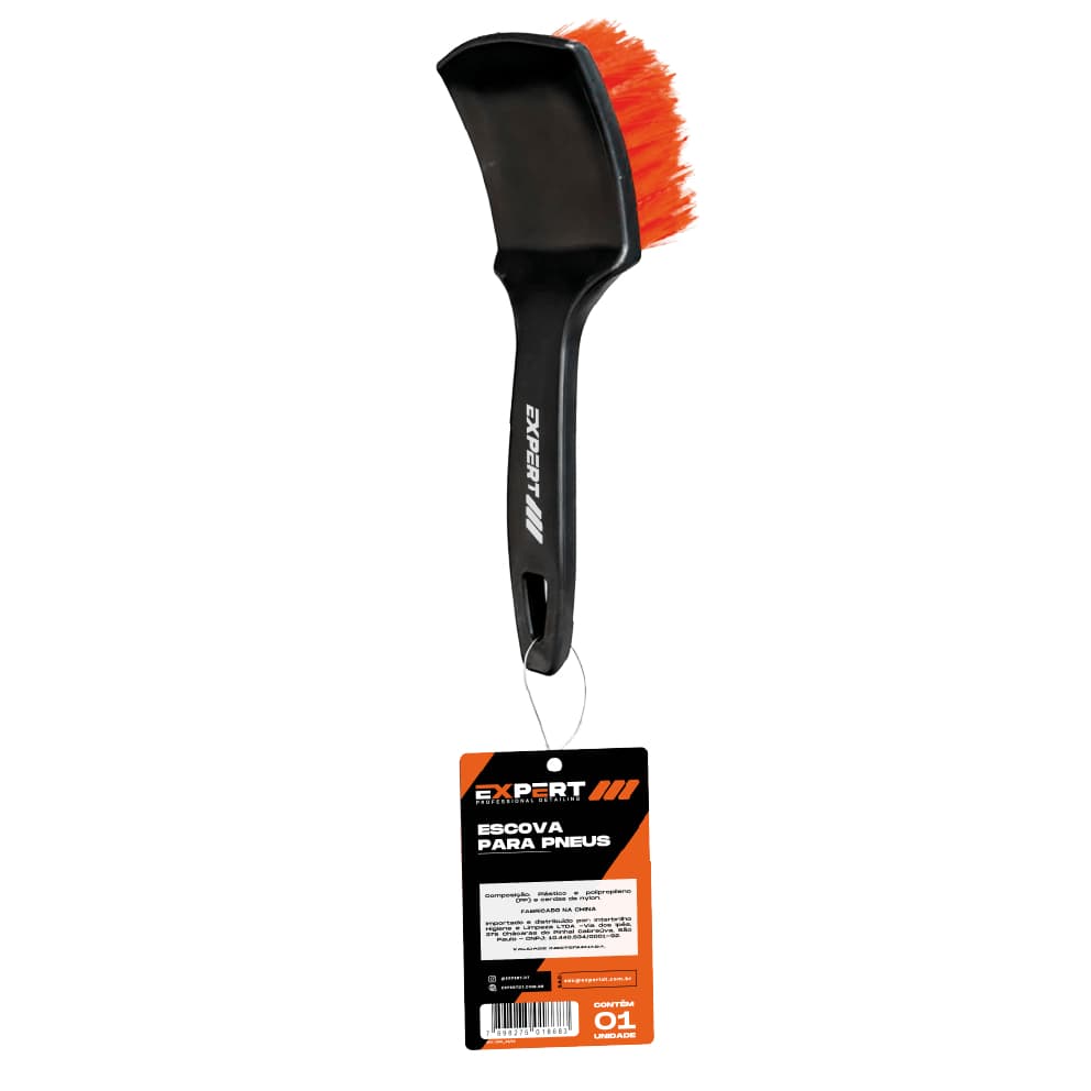 Escova Para Pneus 21cm Expert