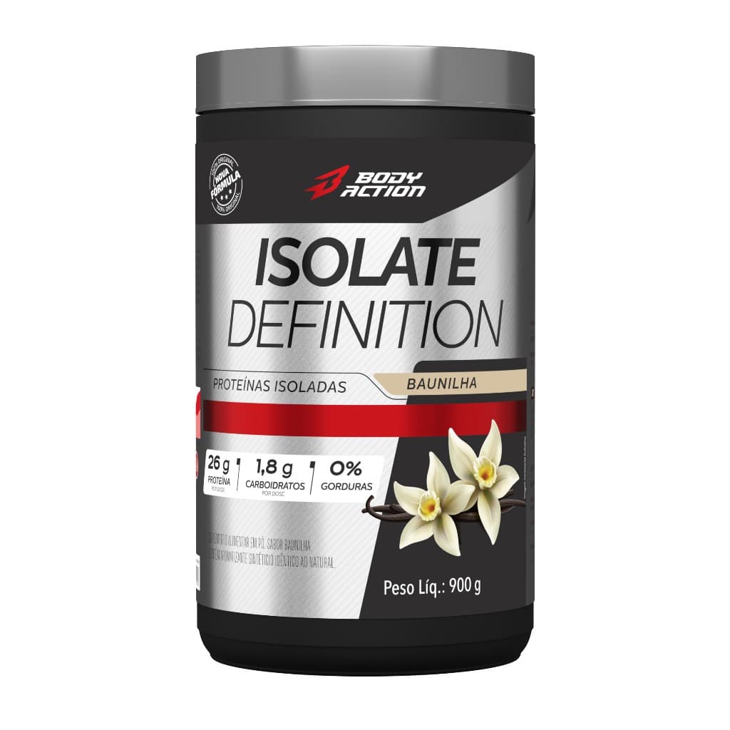 Whey Protein Isolado Isolate Definition 900g Bodyaction