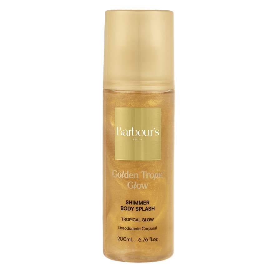Shimmer Body Splash Golden Tropic Glow Colônia 200ml