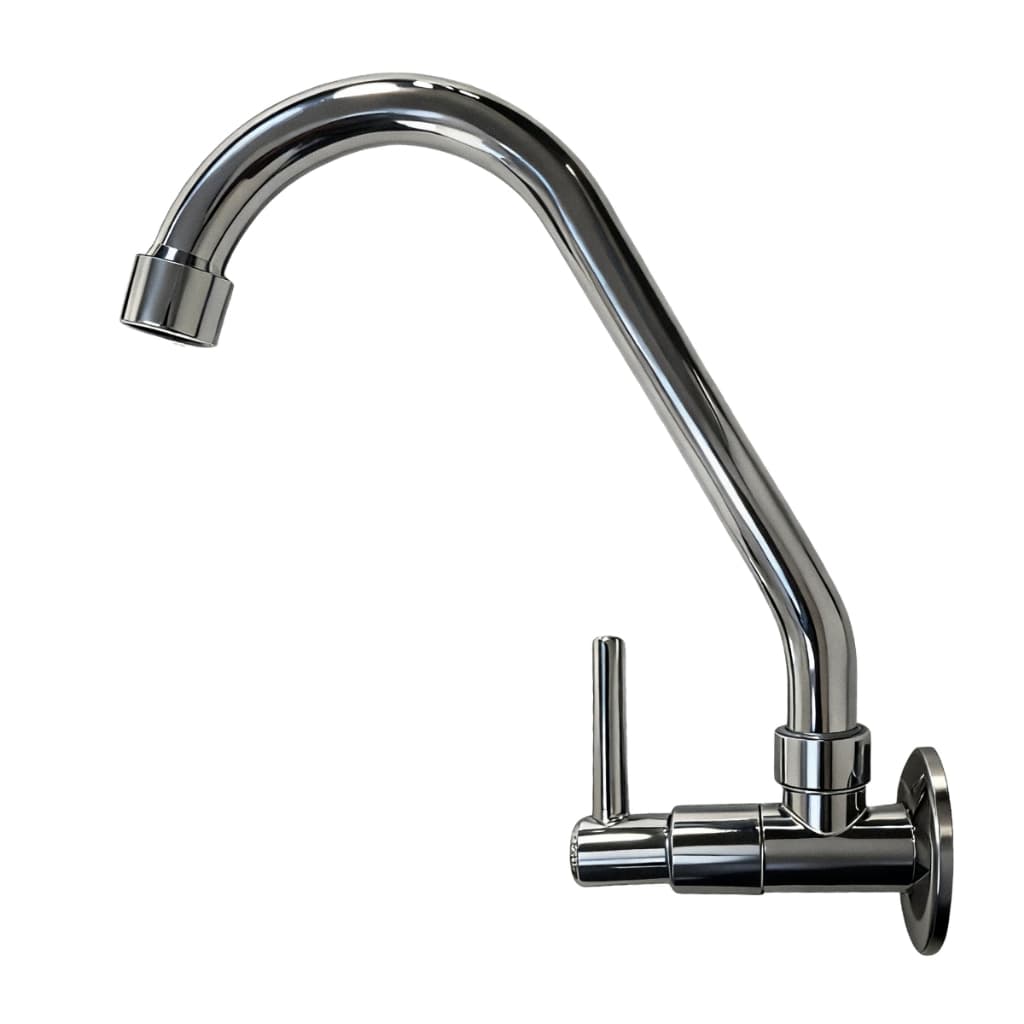 Torneira Cozinha Slim Parede Gourmet Metal Cromada