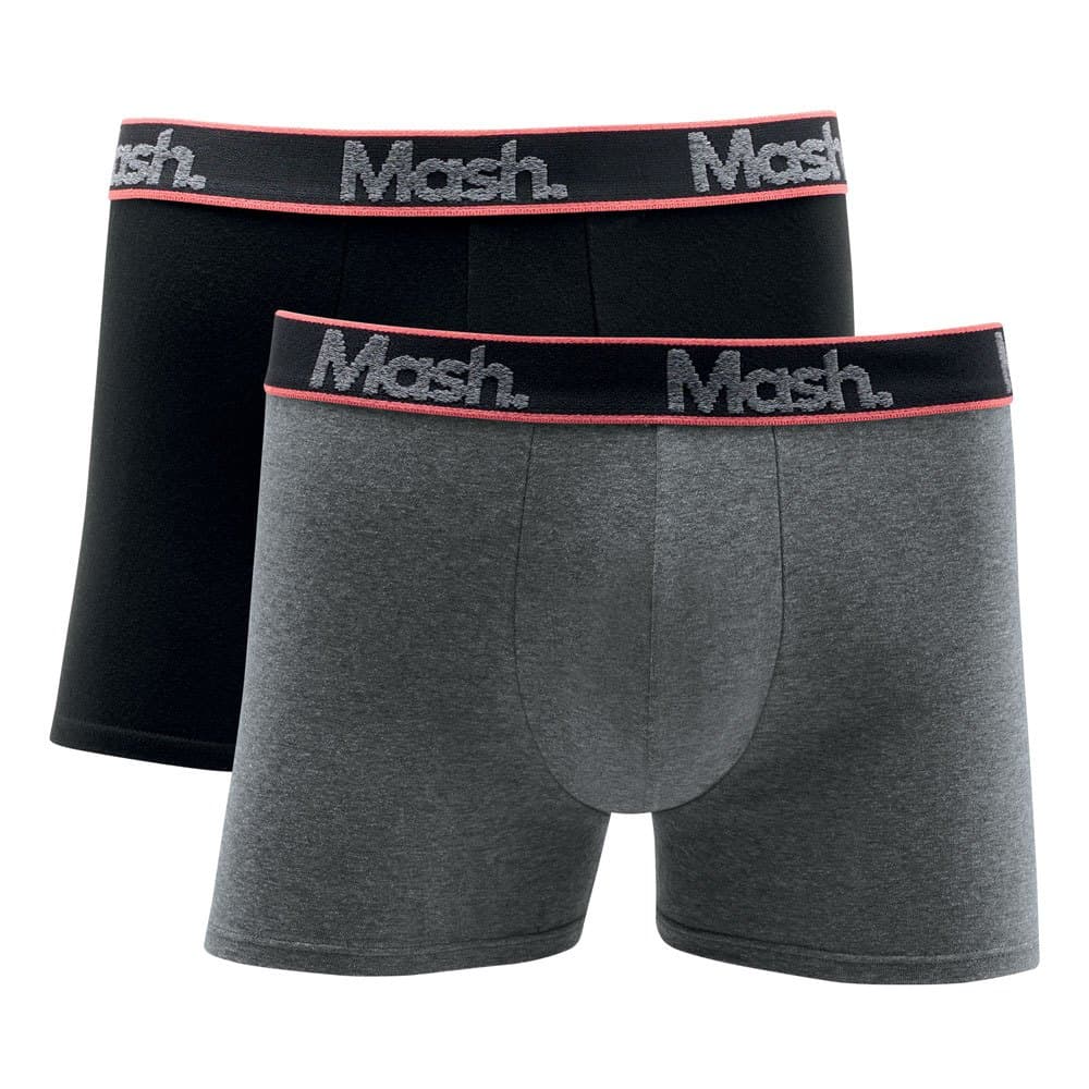 KIT 2 Cuecas Boxer Cotton