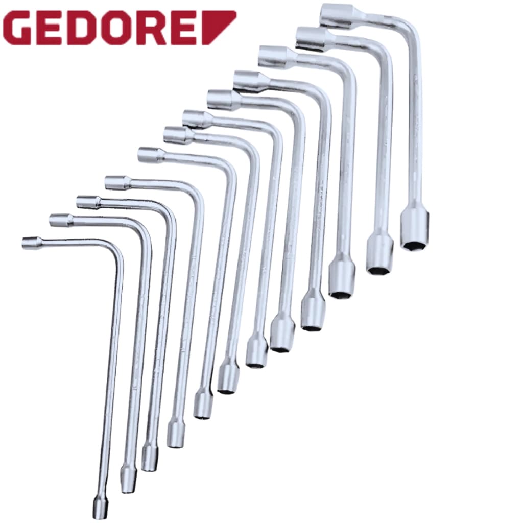 Jogo de Chave Biela 8 a 19mm com 12 Peças R01802012 GEDORE RED