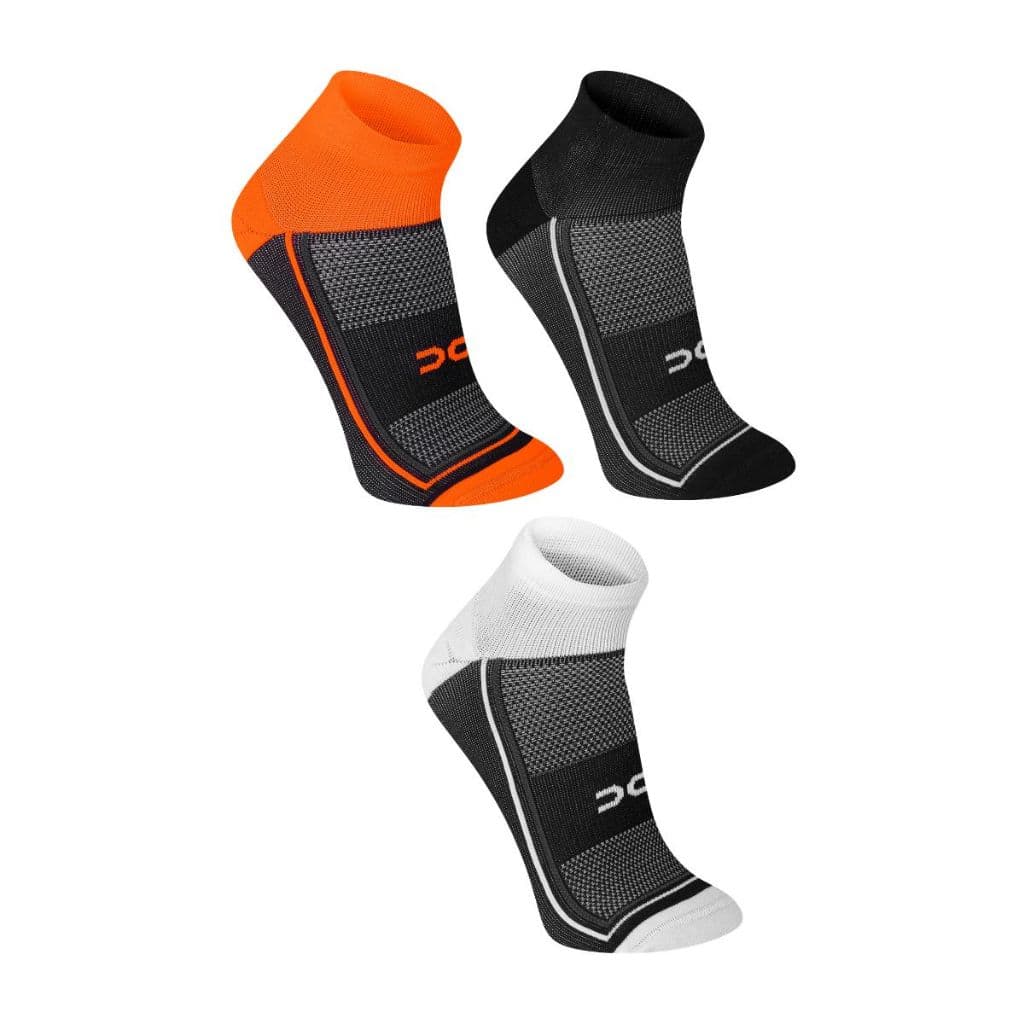 Combo Meia Academia Kit 3 Meias Performance Meias Esportiva Confortável Meia acima tornozelo