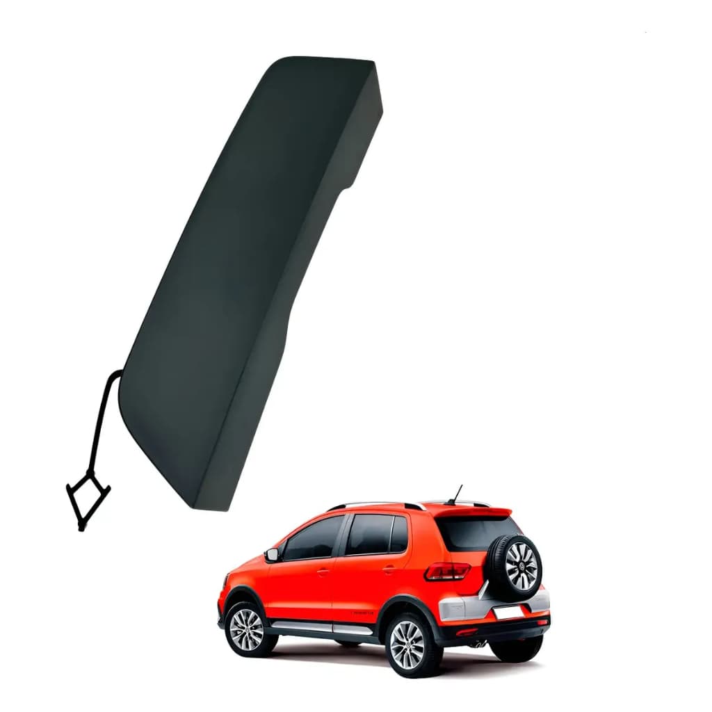 Tampa Do Reboque Parachoque Traseiro Original Volkswagen Crossfox 2015 Até 2022