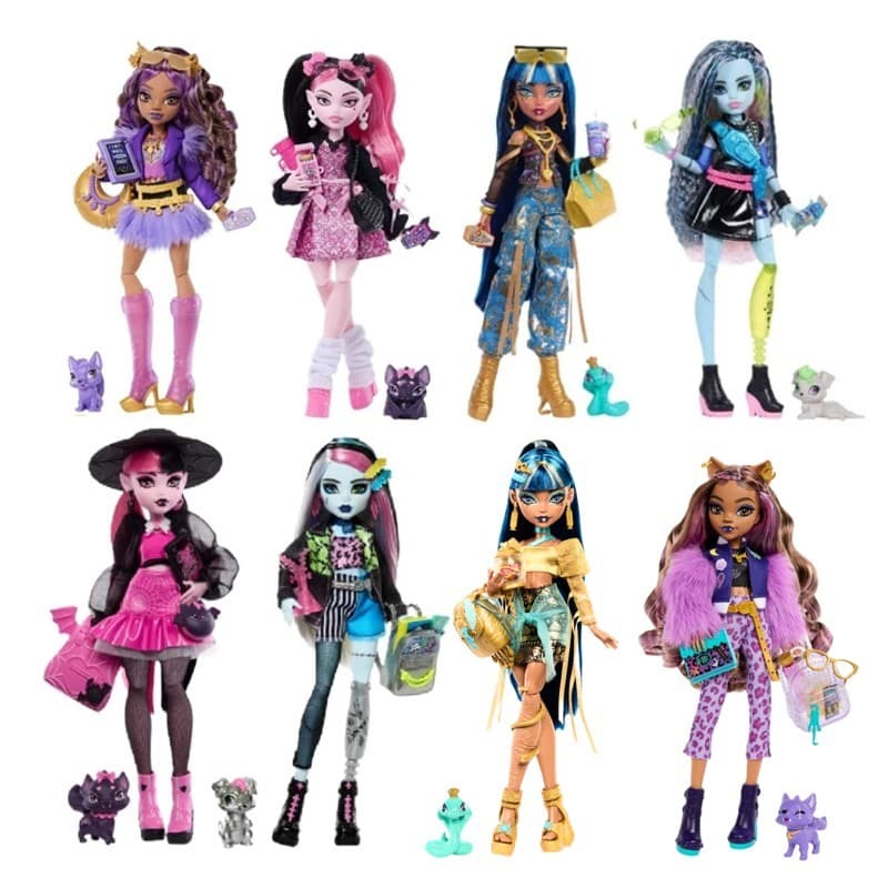 Boneca Monster High Novo Visual com Pet - Mattel