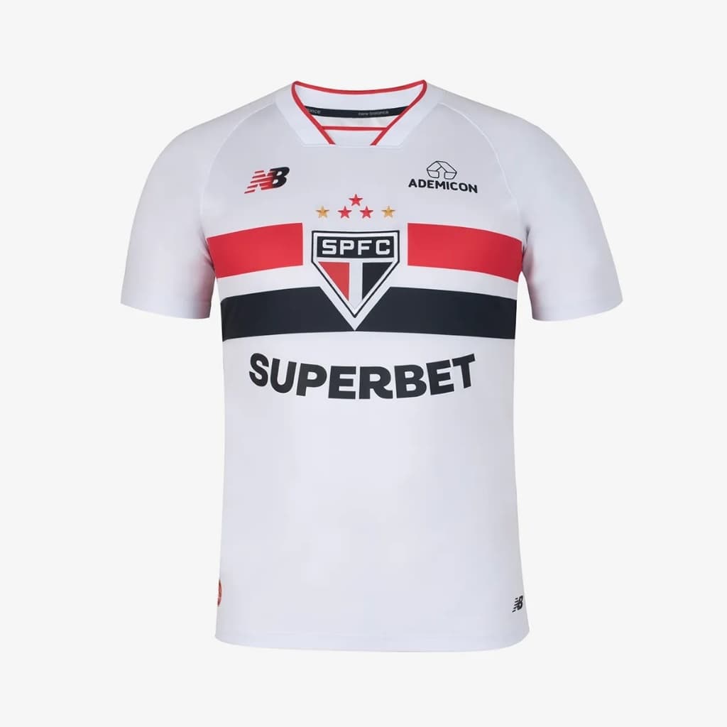 Camisa Masculina São Paulo FC 26/27 Home Torcedor Original