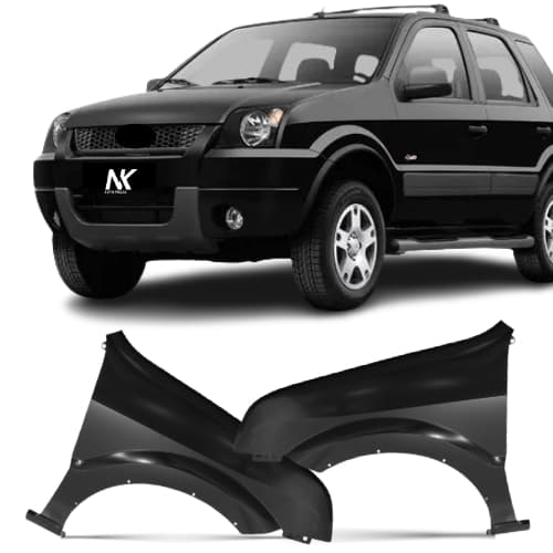 Par / Un Paralama Ecosport 2003 2004 2005 2006 2007 1ª Linha Novo