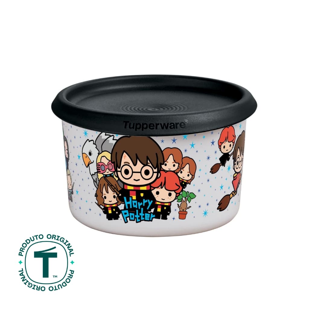 Pote Tupperware Mini Instantânea Mágica Harry Potter 575ml