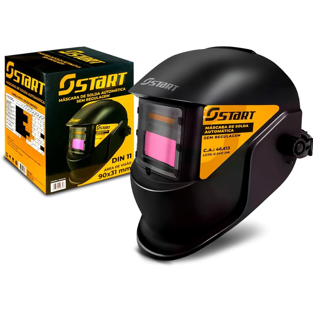 Mascara De Solda Escurecimento Automática Profissional  Soldador Capacete Protetor