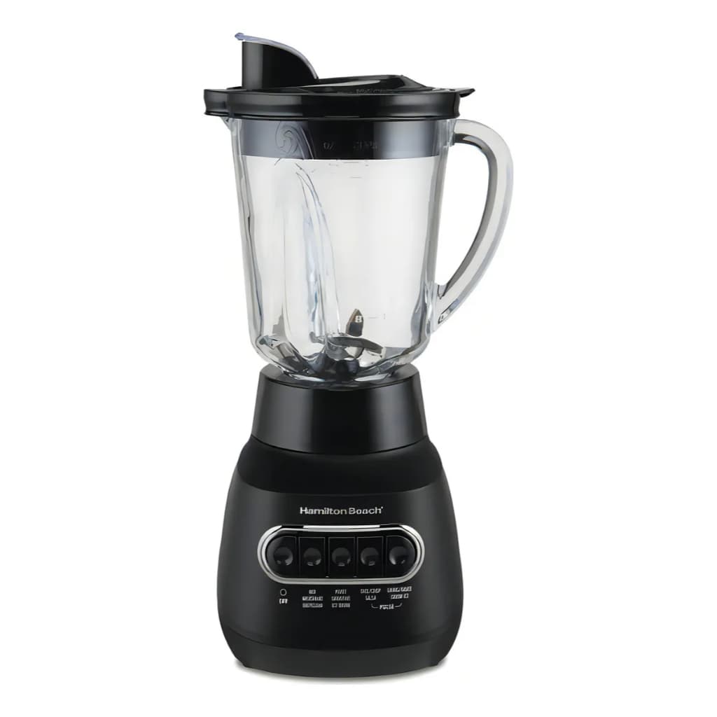 Liquidificador Power Elite® Hamilton Beach 220v 800w Jarra Vidro 1,2L Salva Gotas Exclusivo Silenciadora Lâmina 220v