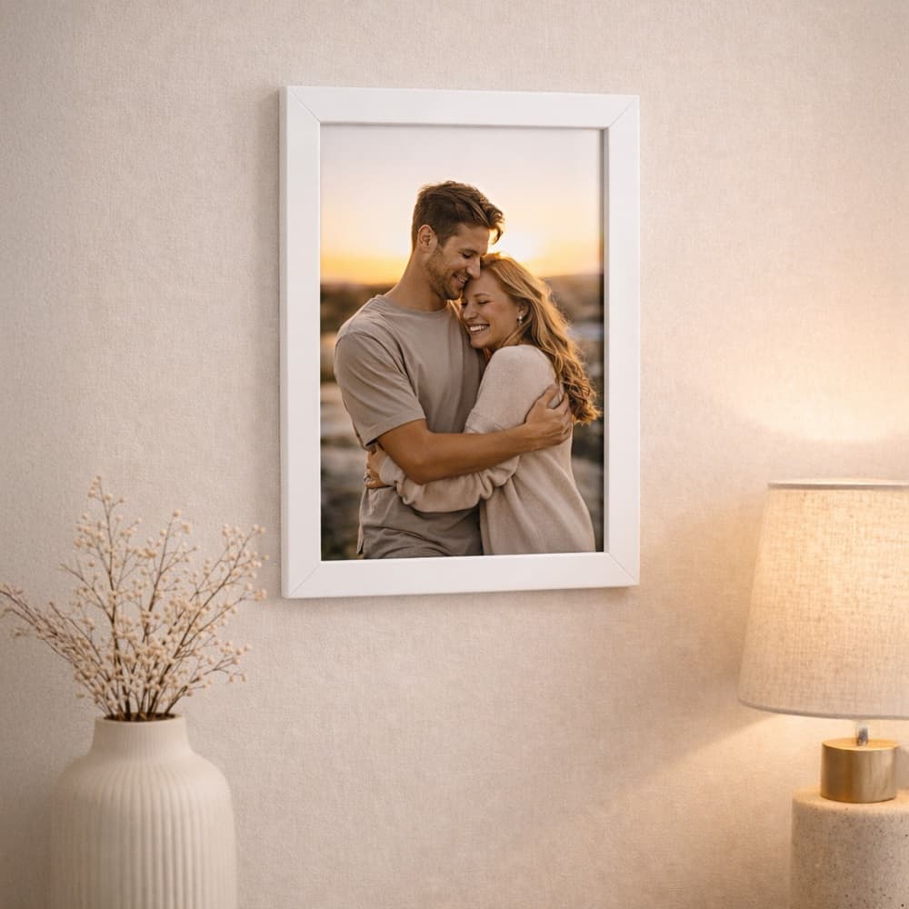 Porta Retrato 21x30cm A4 Com Vidro Para Certificados e Diplomas Parede Escritório