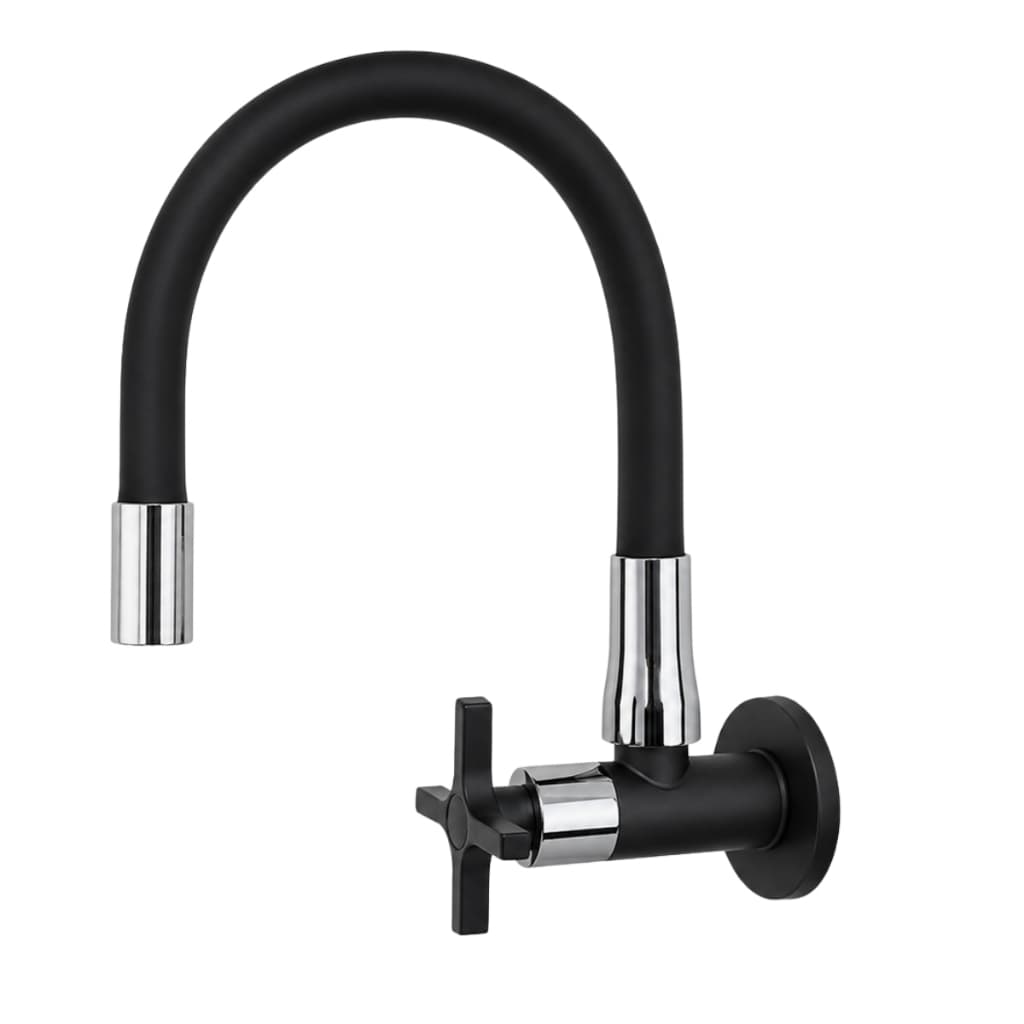 Torneira Parede Metal Gourmet Slim 1/4 Volta Cromada Luxo
