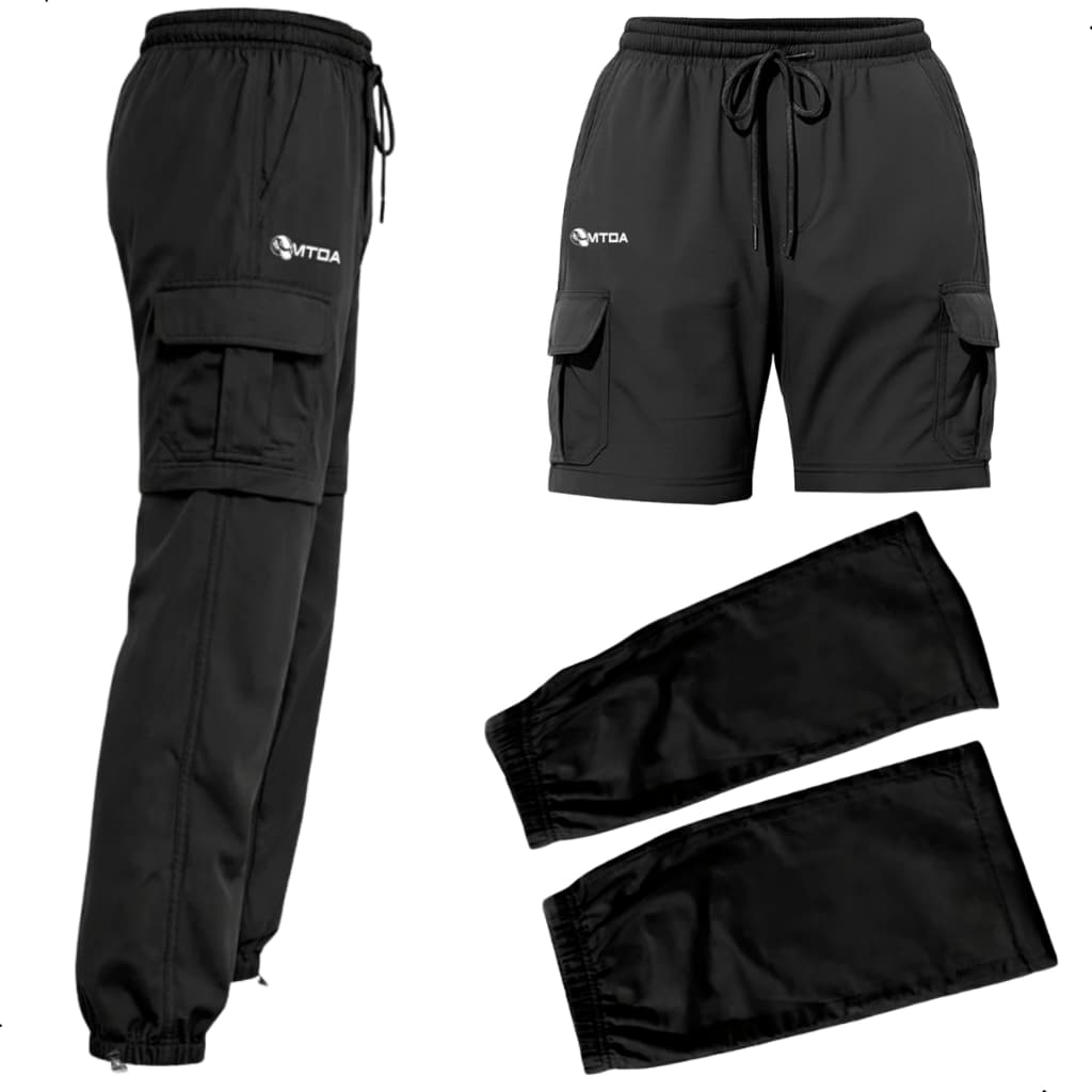 Calça De Pesca Vira Bermuda Bolso Cargo Tactel Leve Secagem Rápida Elástico Confortável - Mtda