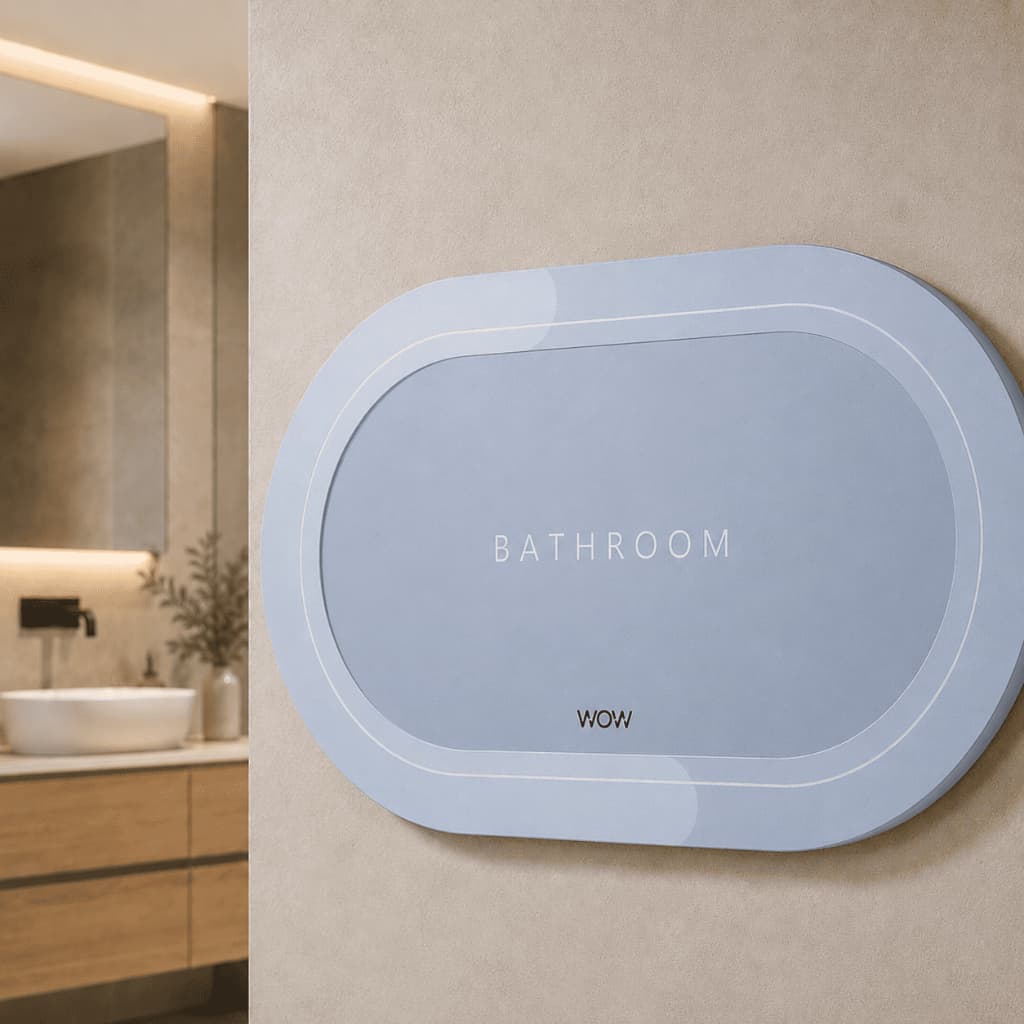 Tapete Banheiro Mágico Antiderrapante Ultra Absorvente Casa