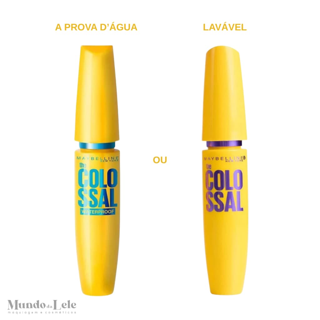 MÁSCARA DE CÍLIOS MAYBELLINE NY THE COLOSSAL